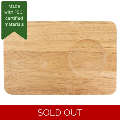 Hevea Wood Breakfast Board